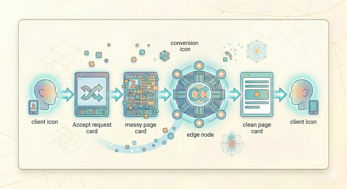 Four-step diagnostic workflow: scan templates, check content gap, assess structure, prioritize density fixes