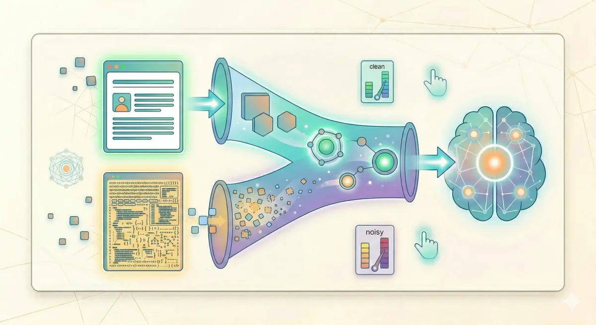 Summary: ignore the ratio metric, focus on information density and content extractability